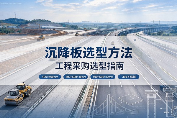 乡宁沉降板选择方法