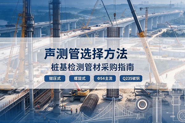 乡宁声测管选型标准