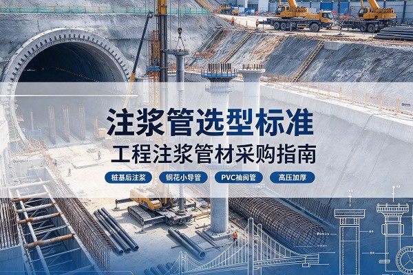 乡宁注浆管选型标准