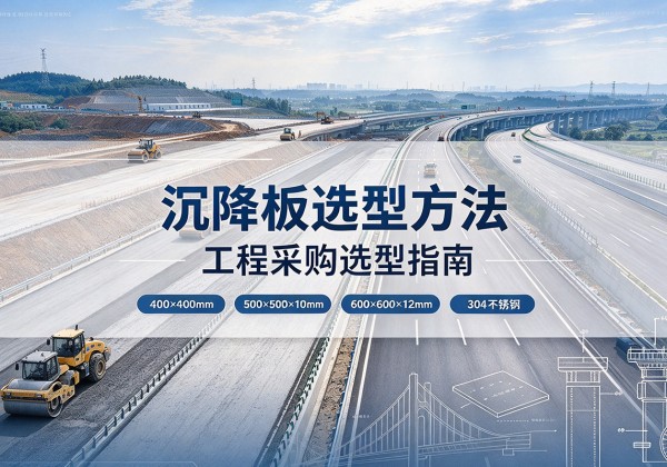 乡宁沉降板选择方法