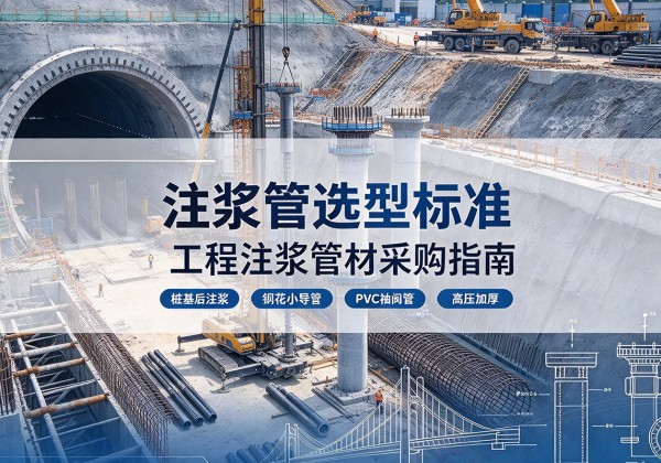 乡宁注浆管选型标准